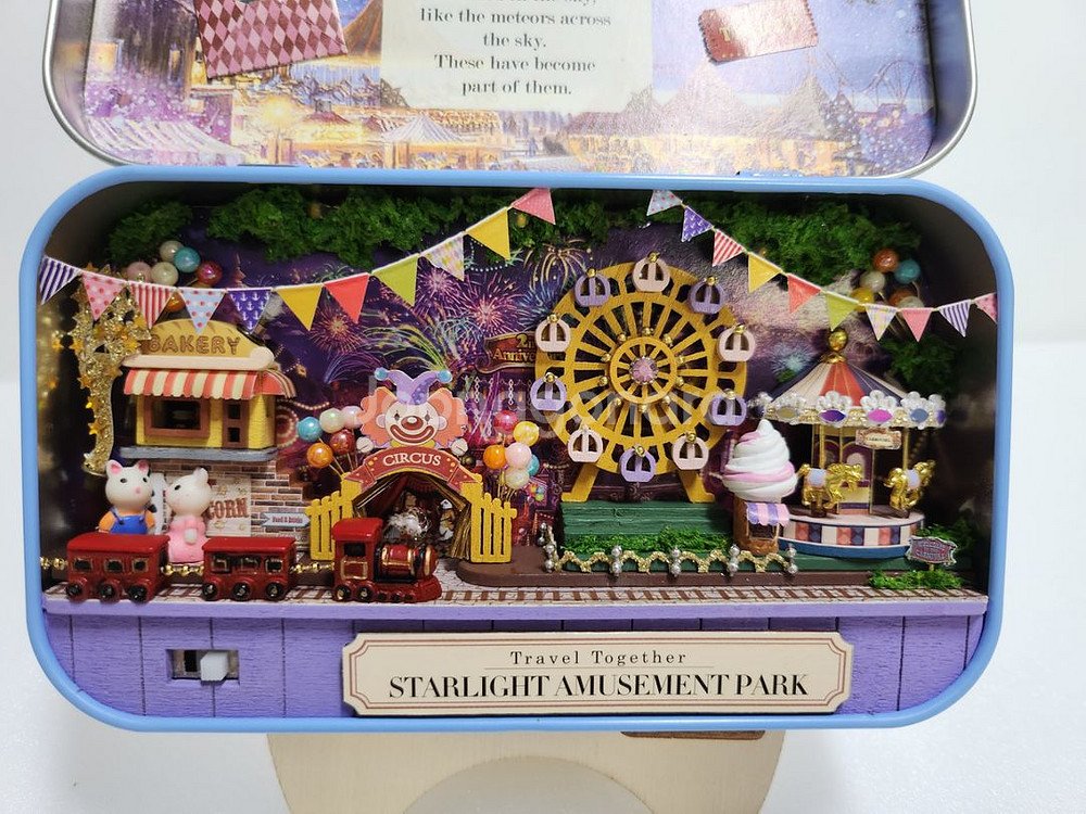 DIY 미니어처하우스 드림박스 완성품 - 별빛공원--4