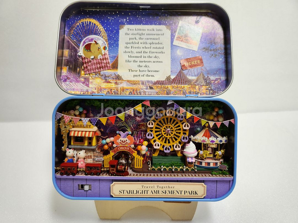 DIY 미니어처하우스 드림박스 완성품 - 별빛공원--5