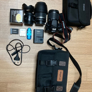 (급처)캐논 100d dslr 카메라,50mm 단렌즈