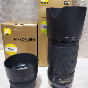 [부산] 니콘렌즈 50.8g / 70-300vr 판매