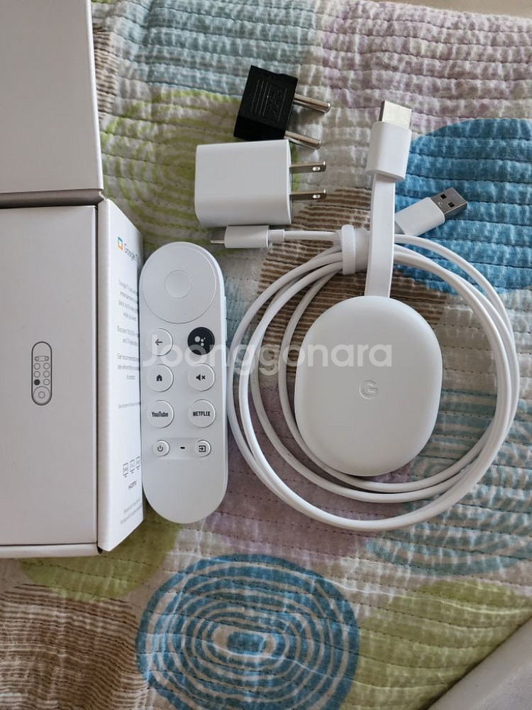 크롬캐스트 4k (구글 tv chromecast)--1