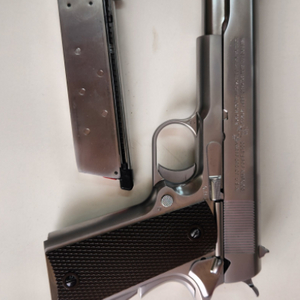 AW Colt m1911a1 silver