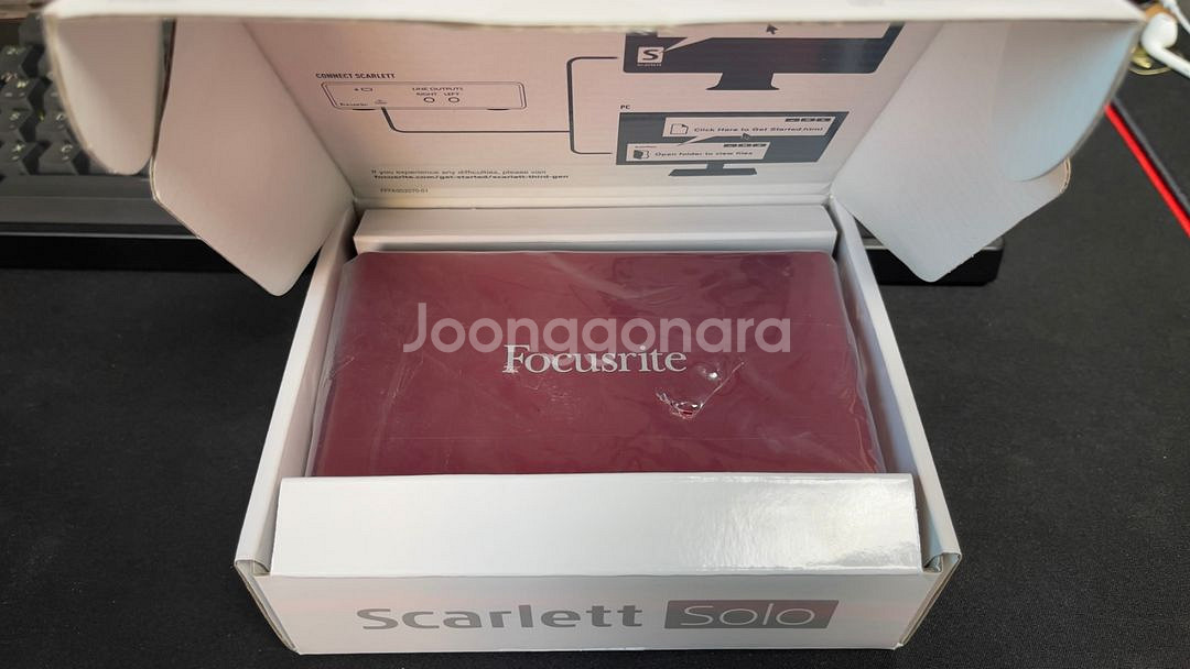 스칼렛 솔로 3세대 scarlett solo 3세대--1