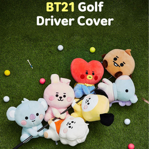 (미개봉) BT21 BABY 골프 드라이버 커버_치미