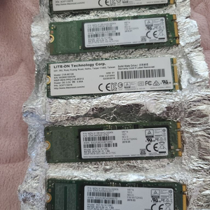 ssd 128g 5개 일괄 판매합니다.