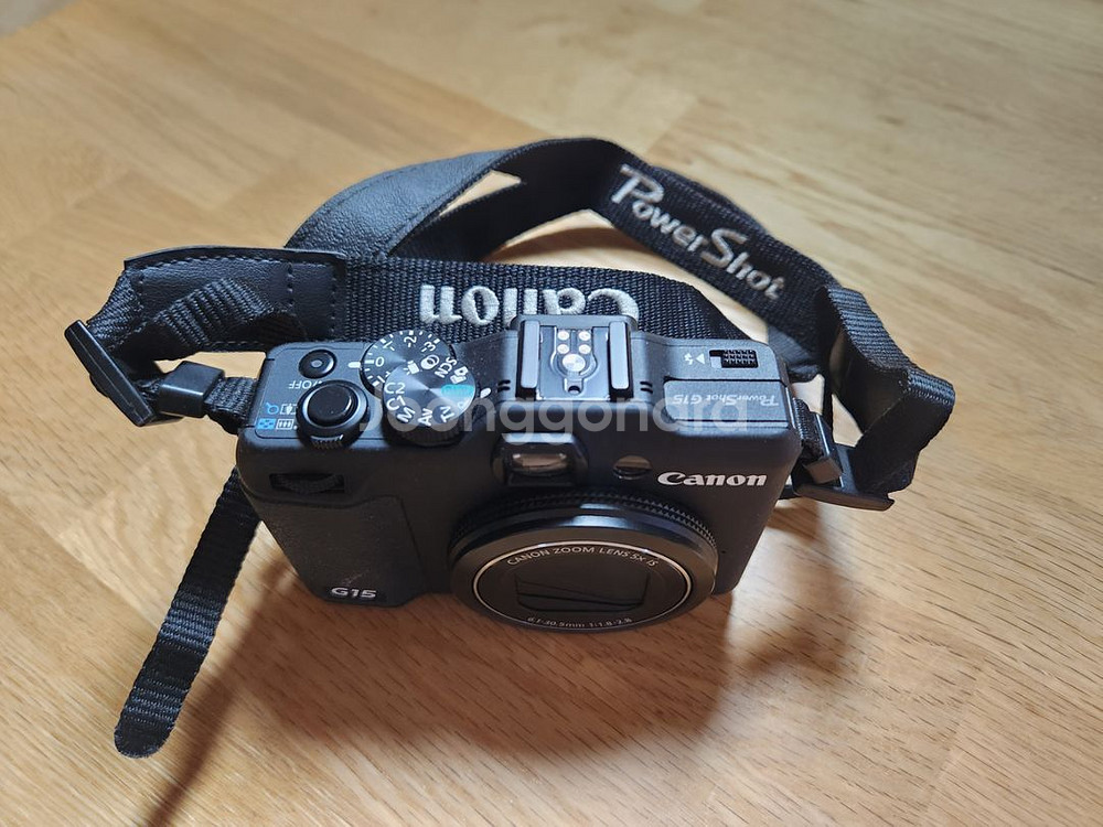 캐논 정품 Powershot G15 디카 광학5배줌--5