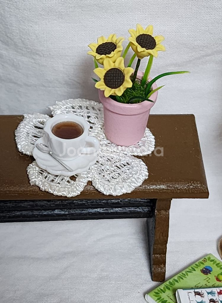 미니어처 테이블/재봉틀/소품--2