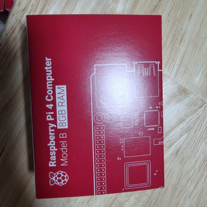 라즈베리파이4 8gb + 방열판 팝니다.