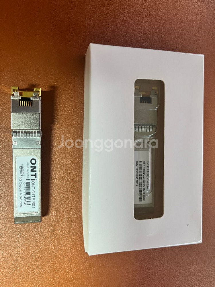 10g SFP+ TO RJ45 랜케이블로 변환 광모듈--0