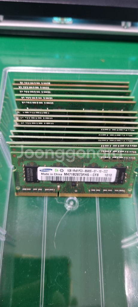 노트북용 삼성 ddr3 8500S 15개 일괄 | RAM/VGA/SOUND | 중고나라
