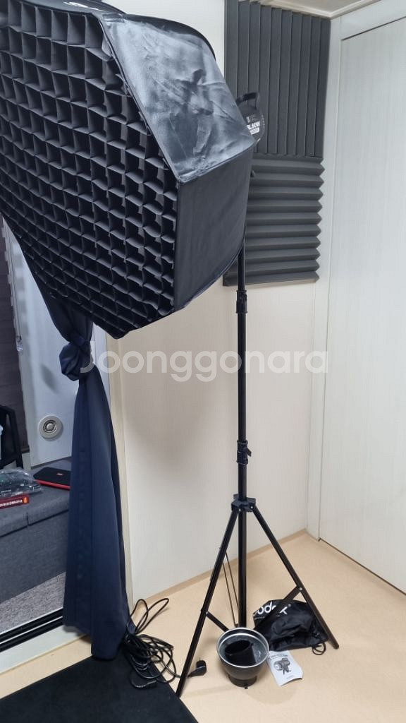 고독스 sl60w 조명, 그리드, 스탠드까지 포함 무배--2