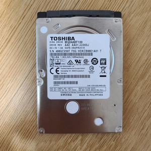 노트북용 HDD(MQ04ABF100, 1TB) 올립니다