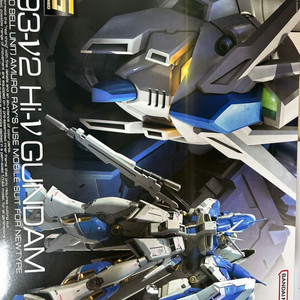 RG 하이뉴 건담 + 액션베이스5 + 삼봉니퍼 급처