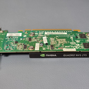 NVIDIA QUADRO NVS 295 + HDMI젠더