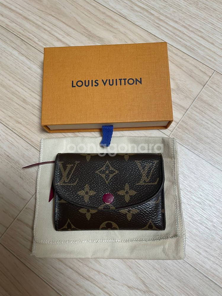루이비통 로잘리 코인 퍼스 카드지갑--4