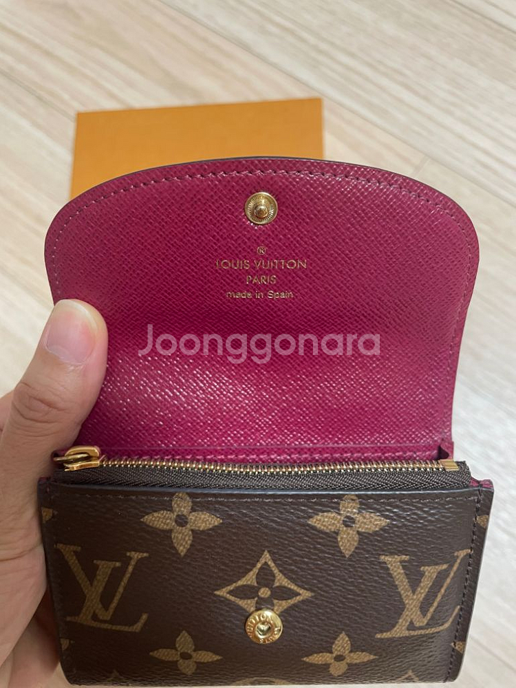 루이비통 로잘리 코인 퍼스 카드지갑--2