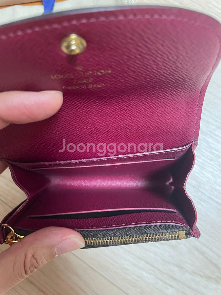 루이비통 로잘리 코인 퍼스 카드지갑--3