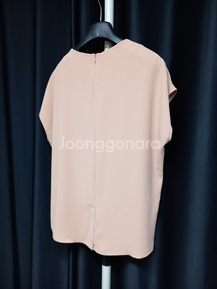 새 쉬즈미스 딥베이지 쉬폰블라우스 55~77--4