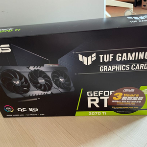 asus tuf 3070ti 그래픽카드 팝니다