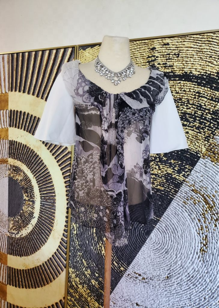 끌로에 블라우스 36--7