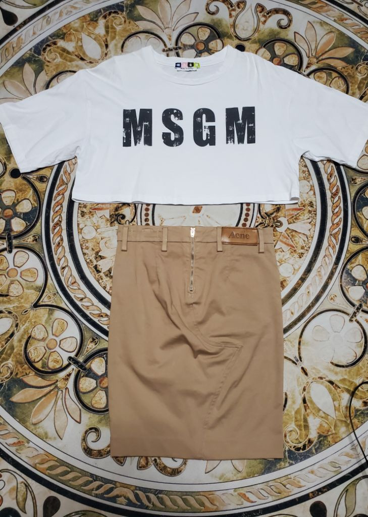 아크네 스커트 xxs--3