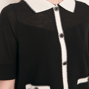 (정품) 마인 (22ss) 컬러 블록 니트