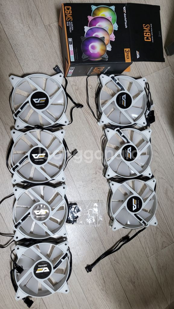 다크플래쉬 c6s, c6ms 시스템 쿨링 팬 판매합니다--0