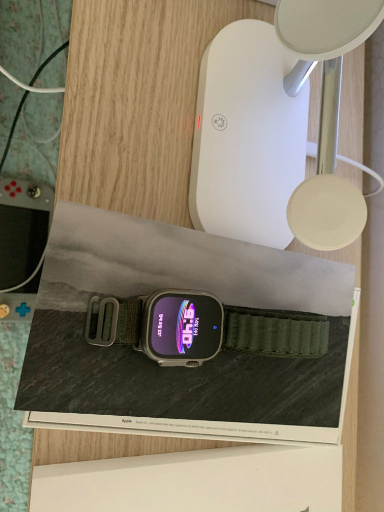 애플워치 울트라 구성품 일괄판매(애플케어 플러스)--1