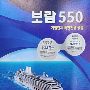 보람상조 보람550