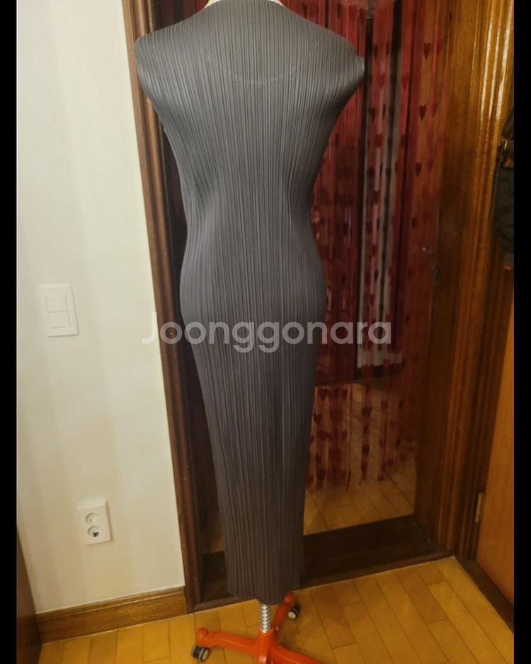 플리츠플리즈 롱원피스--2