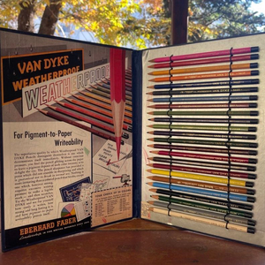 1970년대 에버하드파버 반다이크 색연필 24색