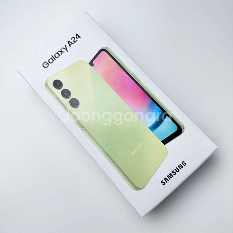 [ 새상품 ] 갤럭시A24 (A245) 128GB 그린 | 삼성 | 중고나라