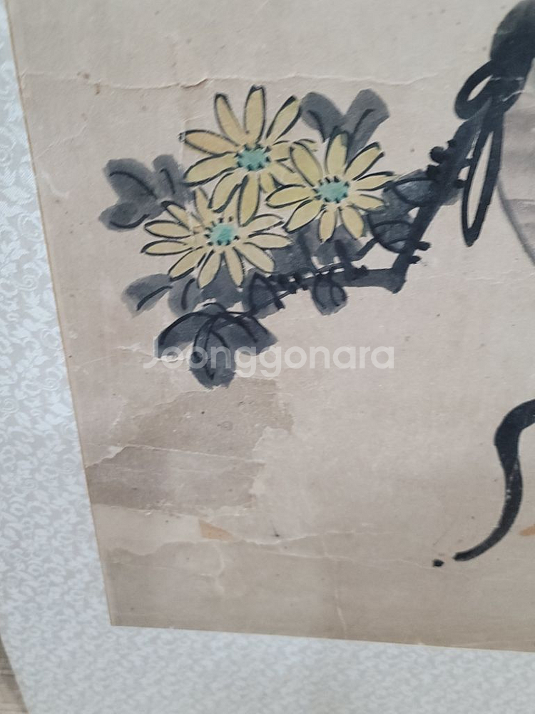 기명절지도 고화 그림--2