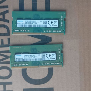 노트북용 ddr4 8gb 3200 2개 팝니다.