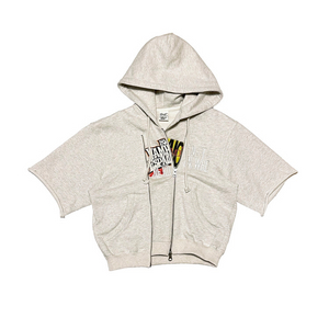 로레일즈sweat half hoodie zip-up