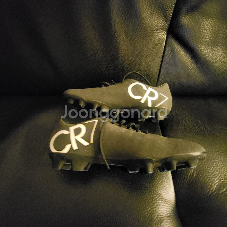 (미착용)나이키 축구화 265 cr7 호날두 블랙펄--2