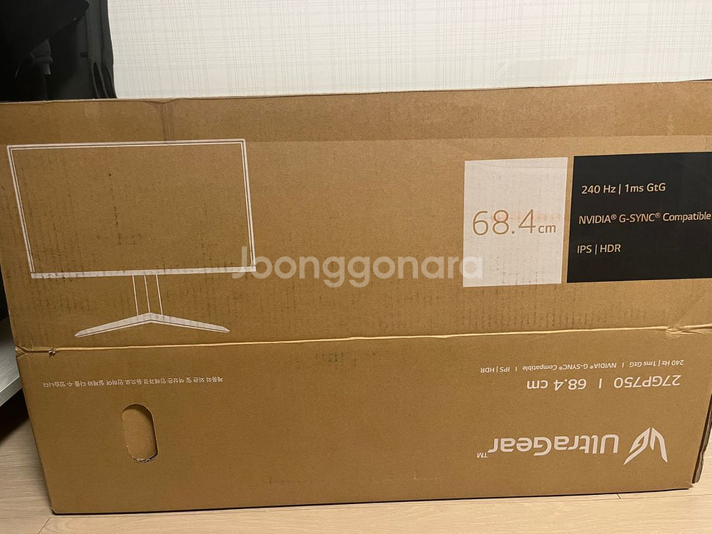 LG 울트라기어 27GP750 240Hz--0