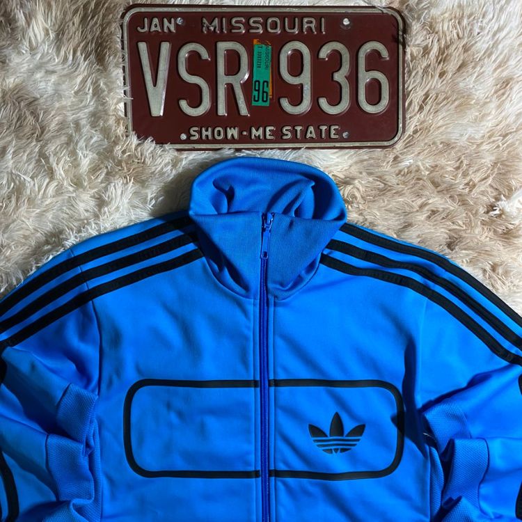 (S) 아디다스 파이어버드 블루 져지 이미지