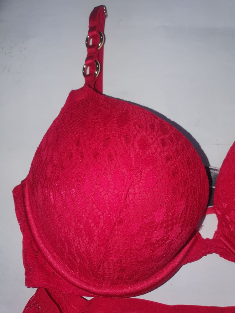 빅토리아 시크릿 베리 섹시 브라 팬티 세트 32C/XS--3