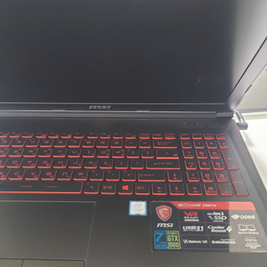 msi 노트북 GL62mVR 7RFX