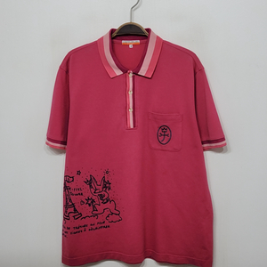 (L) 까스텔바작 반팔 카라티 PK 티셔츠 일본판