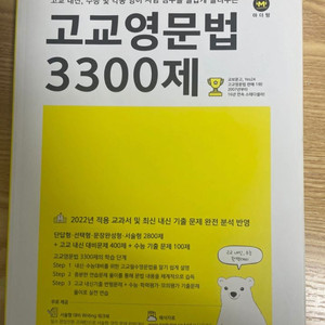 고교 영문법 3300제 (새책)