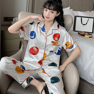 새상품)파자마 여성 여름반팔잠옷 홈웨어 상하세트
