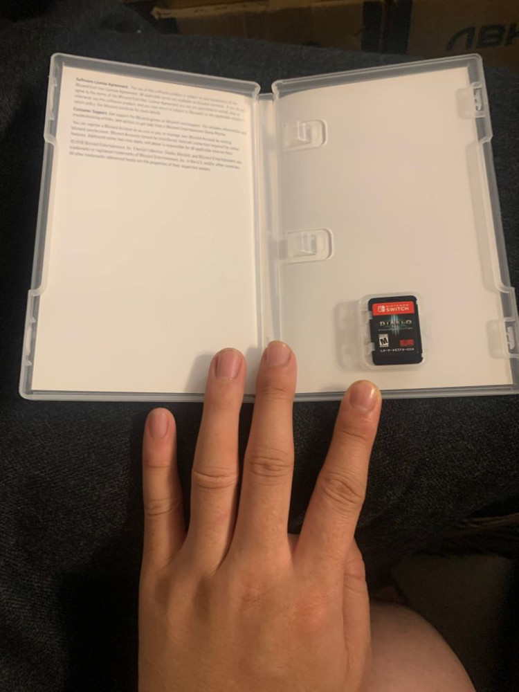 닌텐도 스위치 디아블로3 이터널 콜렉션 팝니다--1