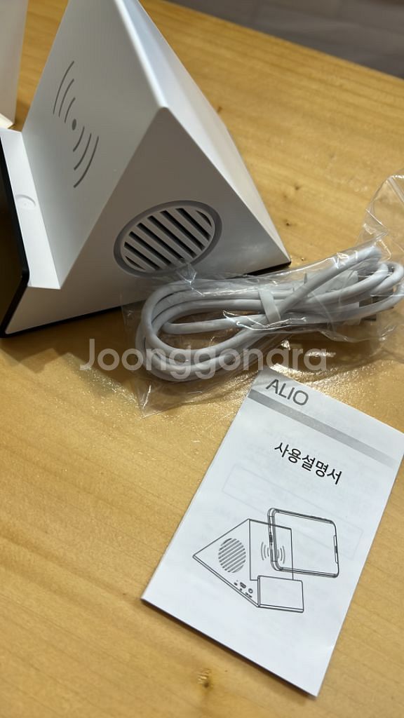 바운스QI 라이팅 거치형 고속 무선충전기&블루투스--2