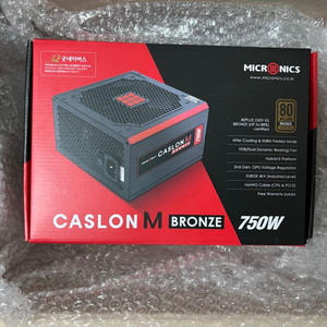 마이크로닉스 CASLON M 750W 파워서플라이 판매