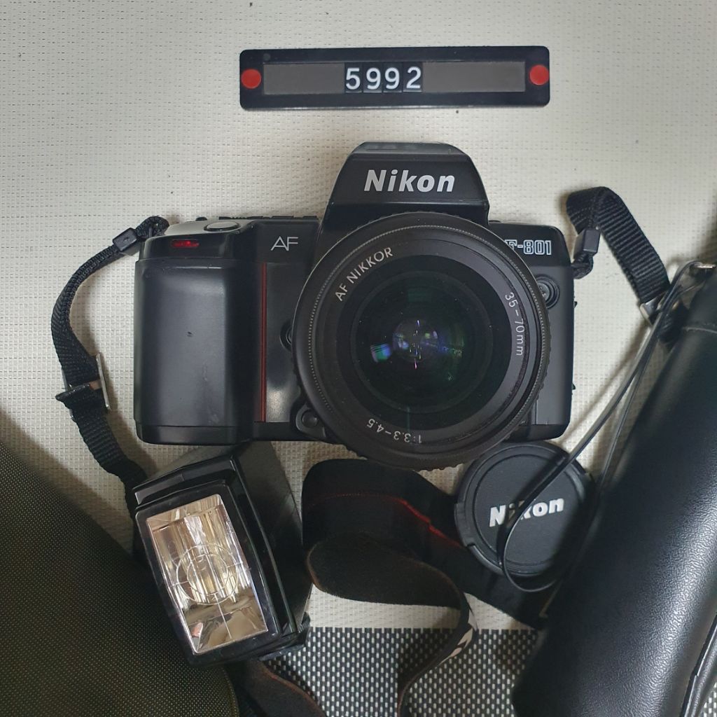 니콘 F-801 필름카메라 가방 세트