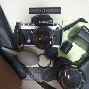 니콘 F 2 필름카메라 가방 세트