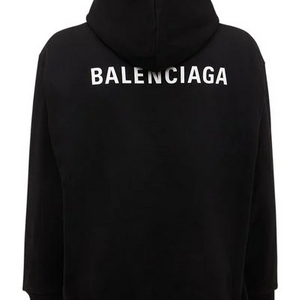 Balenciaga back logo hoodie