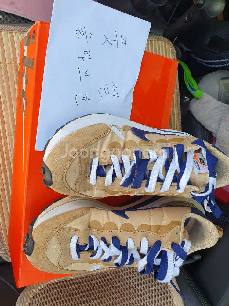 나이키 X 사카이 베이퍼와플 세서미 앤 블루보이드--2